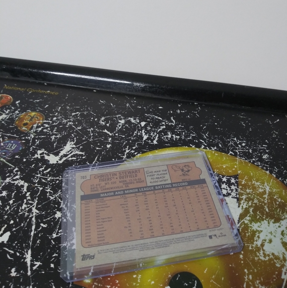 2 Topps Heritage 2021 High # Short Print Cards Lewis Brinson & Christin Stewart - Picture 4 of 7